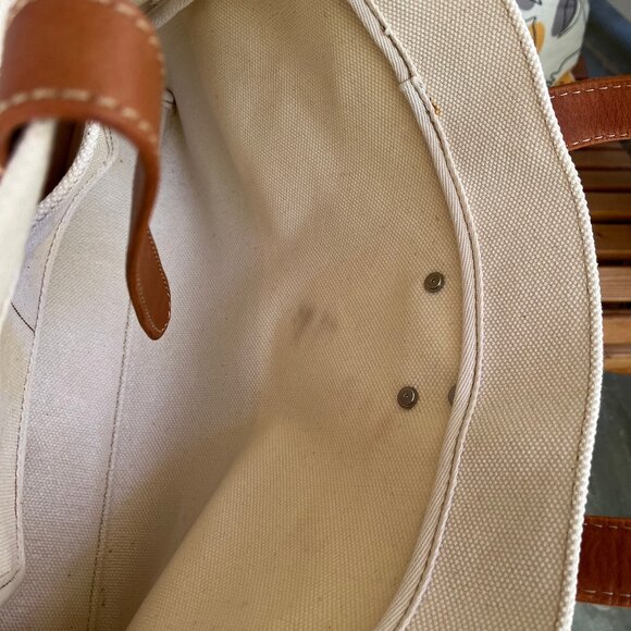 Fossil Large Tote - Coated Canvas - Picture 9 of 17